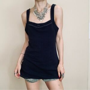 Free People Midnight Black Tank Top